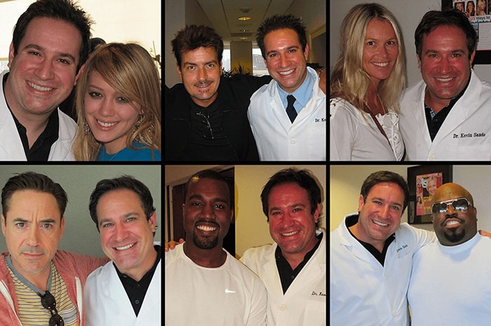 Dr. Sands celebrity clients