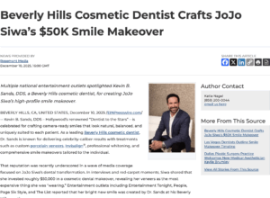 Beverly Hills Cosmetic Dentist Does Jojo Siwa’s Smile Makeover
