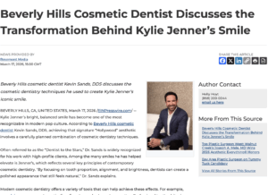 Beverly Hills cosmetic dentist on Kylie Jenner’s famous smile